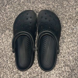 Black Crocs